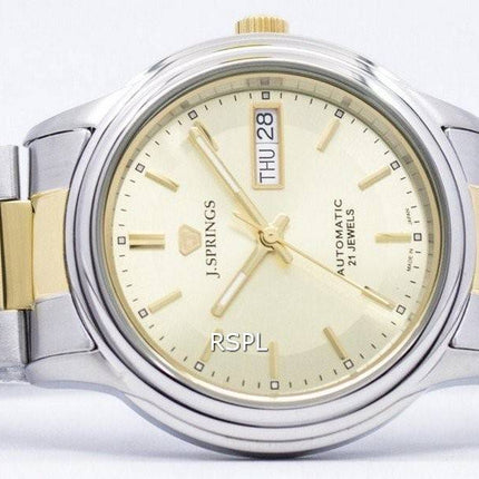 J.Springs af Seiko automatiske 21 juveler Japan gjort BEB525 Herreur