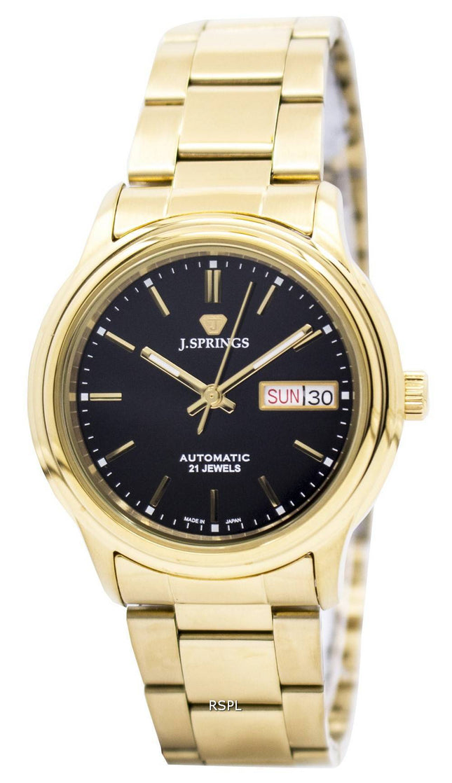 J.Springs af Seiko automatiske 21 juveler Japan gjort BEB527 Herreur
