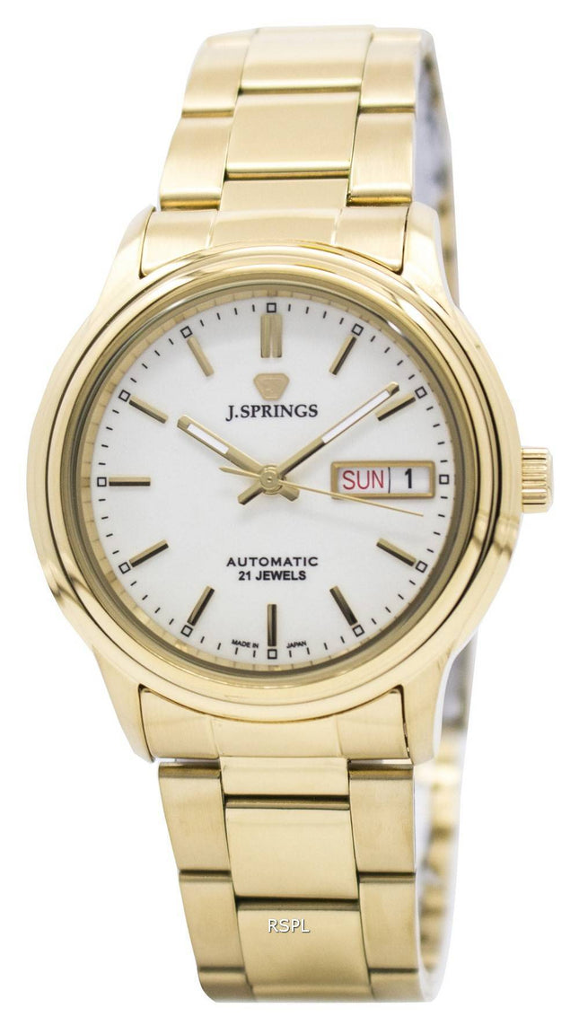 J.Springs af Seiko automatiske 21 juveler Japan gjort BEB528 Herreur