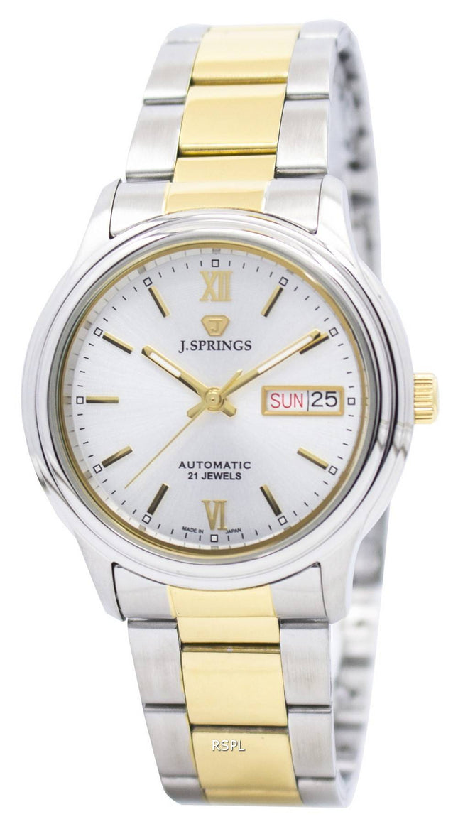 J.Springs af Seiko automatiske 21 juveler Japan gjort BEB529 Herreur