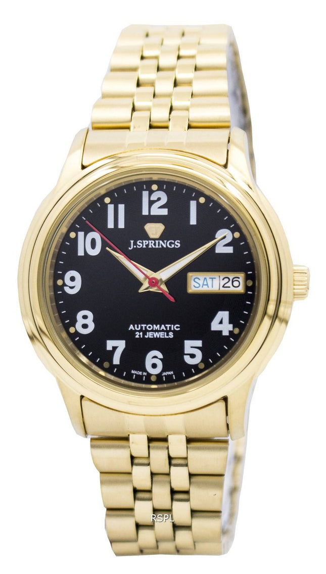 J.Springs af Seiko automatiske 21 juveler Japan gjort BEB537 Herreur