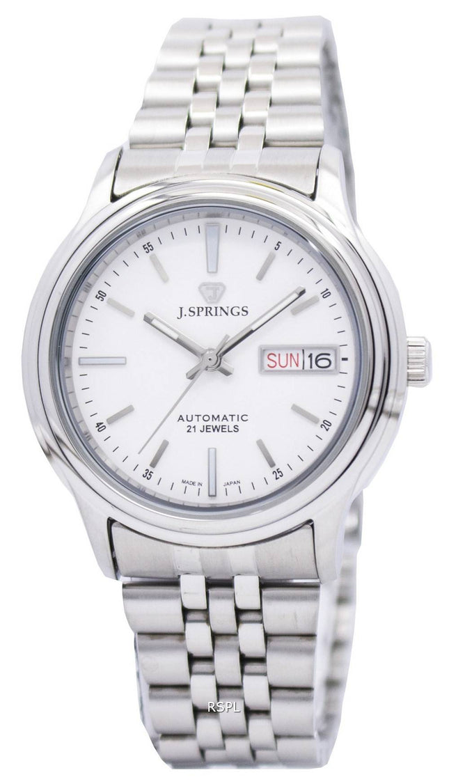 J.Springs af Seiko automatiske 21 juveler Japan gjort BEB538 Herreur