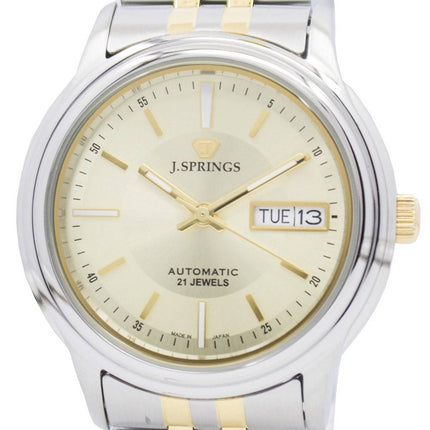 J.Springs af Seiko automatiske 21 juveler Japan gjort BEB540 Herreur