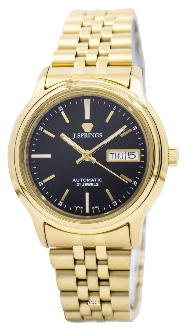 J.Springs af Seiko automatiske 21 juveler Japan gjort BEB542 Herreur