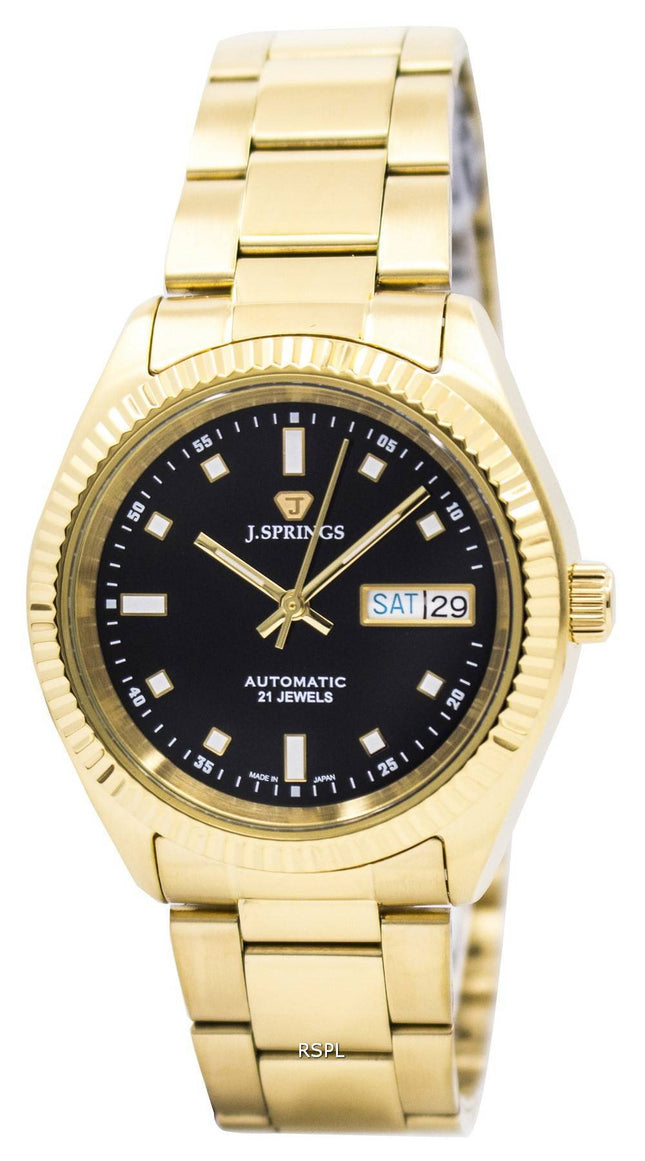 J.Springs af Seiko automatiske 21 juveler Japan gjort BEB548 Herreur