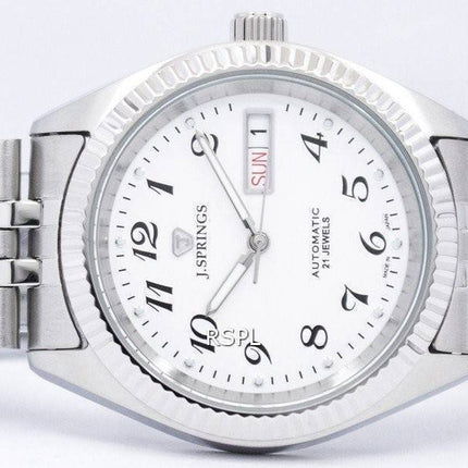 J.Springs af Seiko automatiske 21 juveler Japan gjort BEB555 Herreur