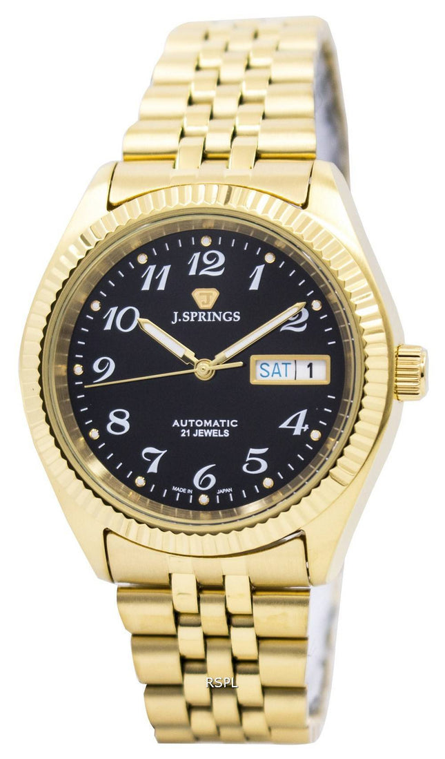 J.Springs af Seiko automatiske 21 juveler Japan gjort BEB558 Herreur