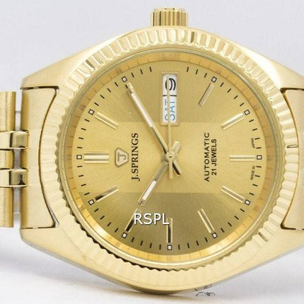 J.Springs af Seiko automatiske 21 juveler Japan gjort BEB562 Herreur