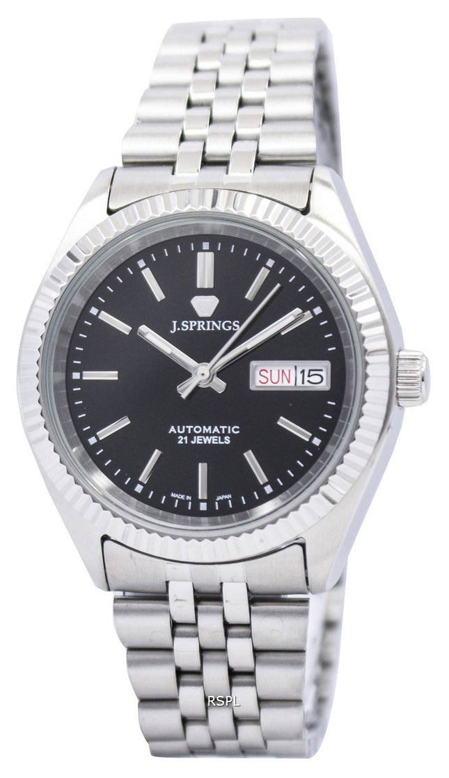 J.Springs af Seiko automatiske 21 juveler Japan gjort BEB566 Herreur