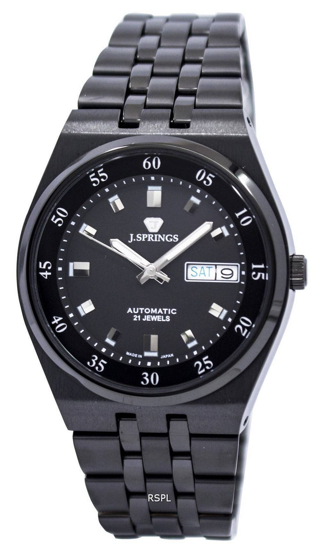 J.Springs af Seiko automatiske 21 juveler Japan gjort BEB578 Herreur