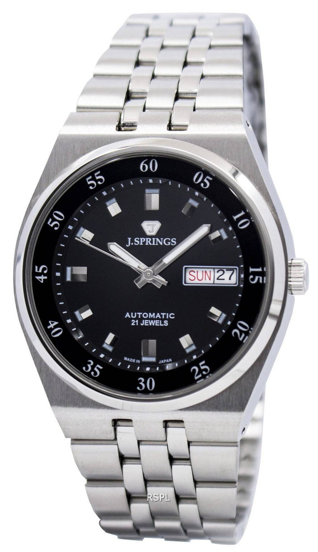 J.Springs af Seiko automatiske 21 juveler Japan gjort BEB580 Herreur