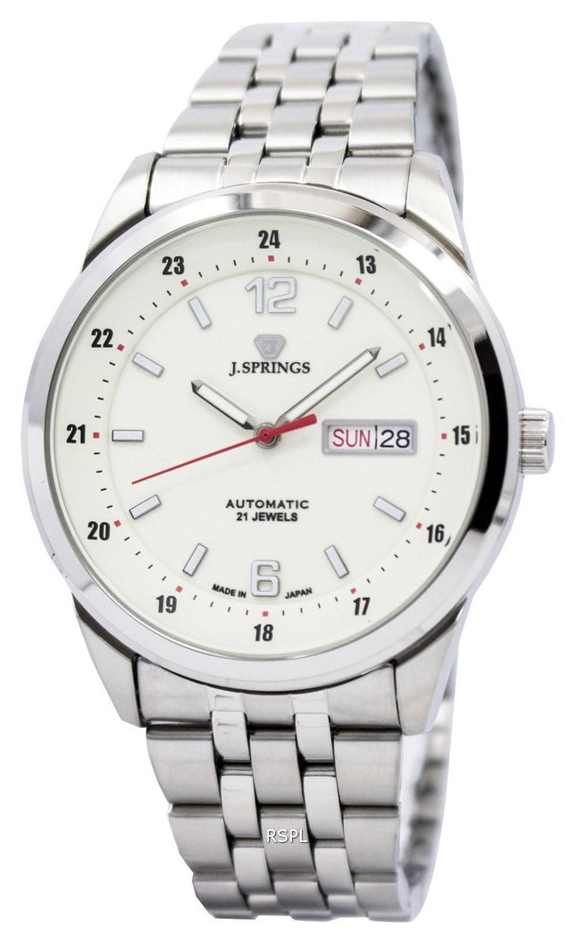 J.Springs af Seiko automatiske 21 juveler Japan gjort BEB594 Herreur
