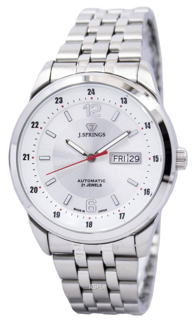 J.Springs af Seiko automatiske 21 juveler Japan gjort BEB595 Herreur