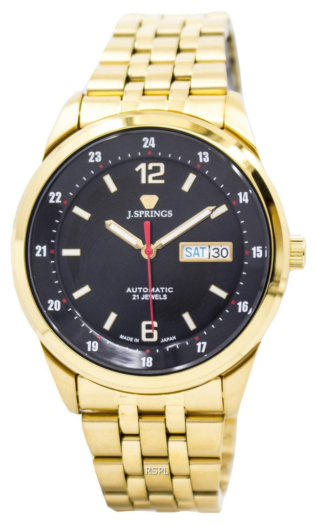 J.Springs af Seiko automatiske 21 juveler Japan gjort BEB597 Herreur