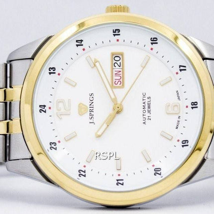 J.Springs af Seiko automatiske 21 juveler Japan gjort BEB599 Herreur