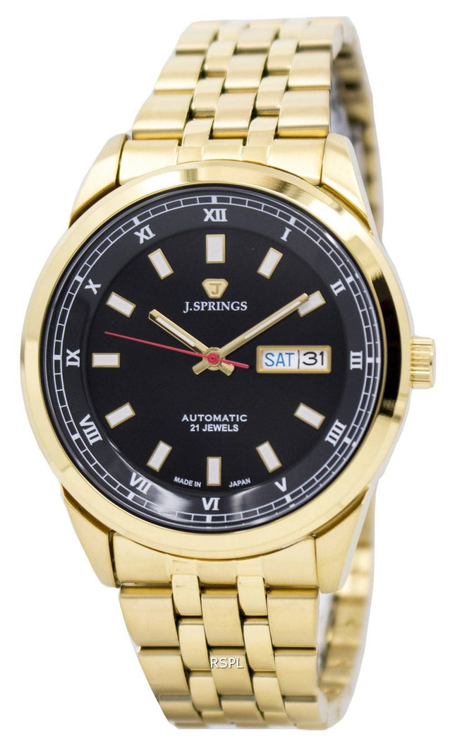 J.Springs af Seiko automatiske 21 juveler Japan gjort BEB605 Herreur