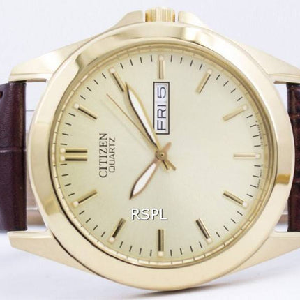 Borger kvarts guld Tone analoge BF0582-01 P Herreur