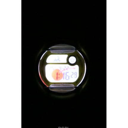 Casio Baby-G Digital Gul Harpiksrem Quartz BG-169CH-9 200M Dameur