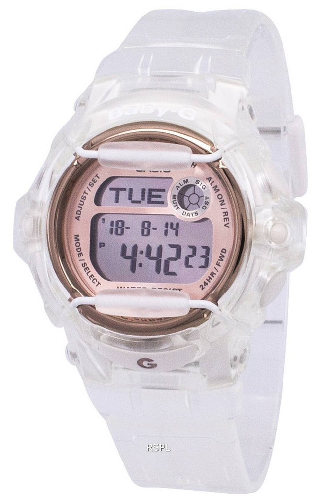 Casio Baby-G Shock resistente Alarm Digital 200M BG-169G-7B BG169G-7B kvinders ur