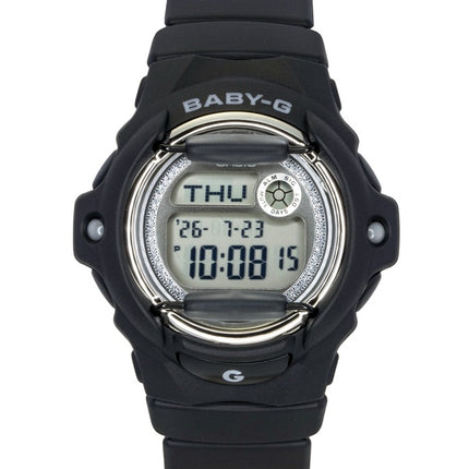Casio Baby-G digital harpiksrem kvarts BG-169KB-1 200M dameur