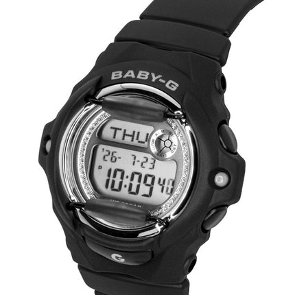 Casio Baby-G digital harpiksrem kvarts BG-169KB-1 200M dameur
