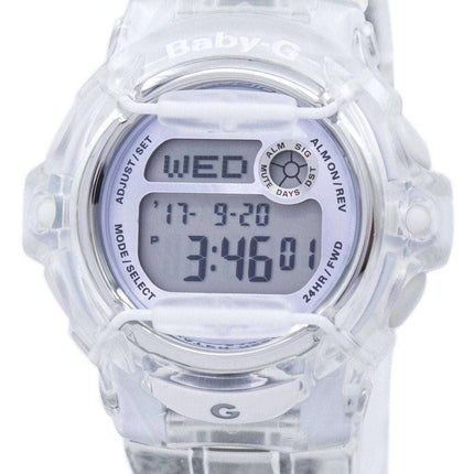 Überholte Casio Baby-G stoßfeste digitale Weltzeitquarz BG-169R-7E BG169R-7E 200M Damenuhr
