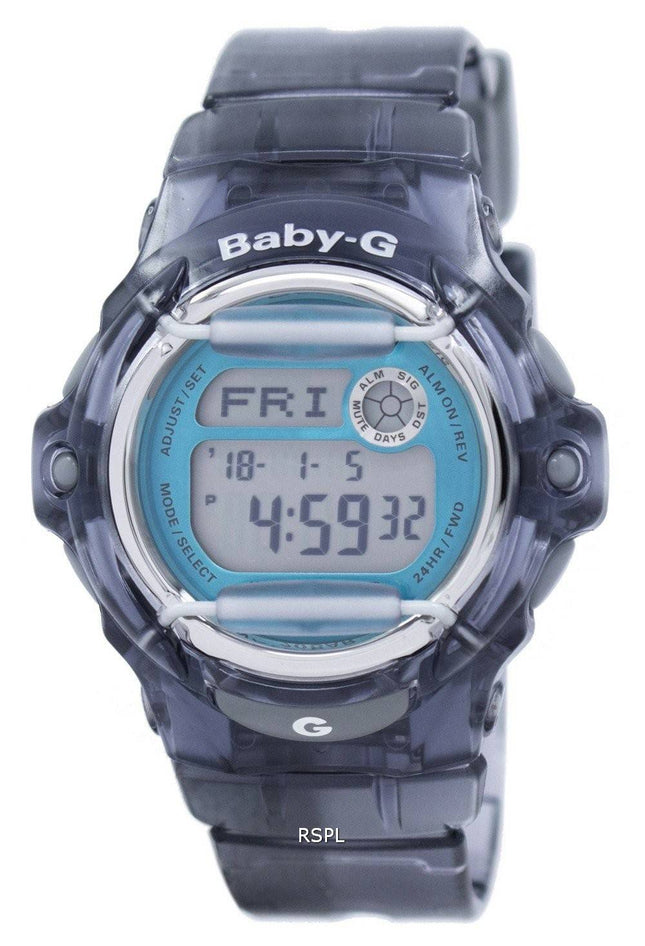 Casio Baby-G Shock resistente Alarm Digital BG-169R-8B kvinders ur