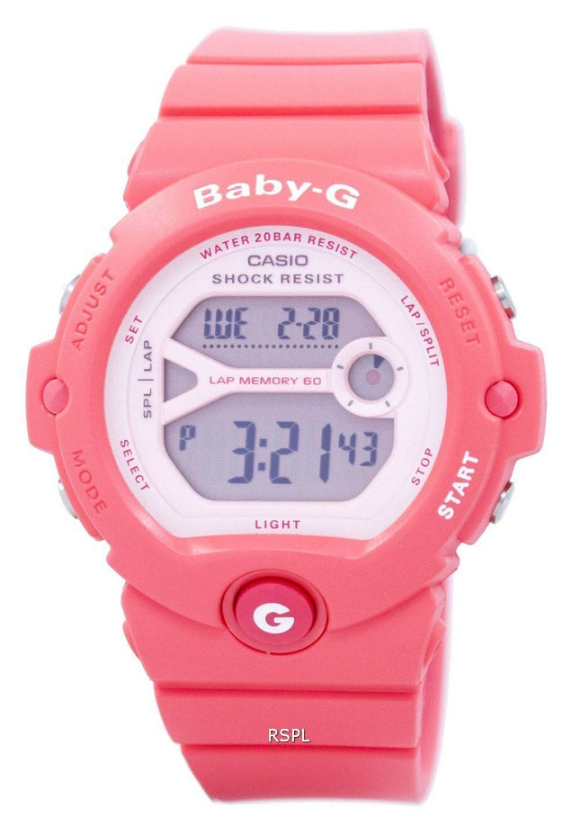 Casio Baby-G dobbelt tid Lap hukommelse BG-6903-4 kvinders ur