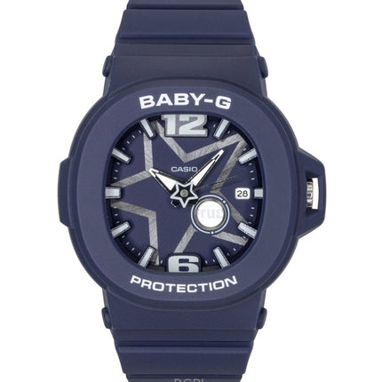 Casio Baby-G analog harpiks blå urskive kvarts BGA-10D-2A1 100M dameur
