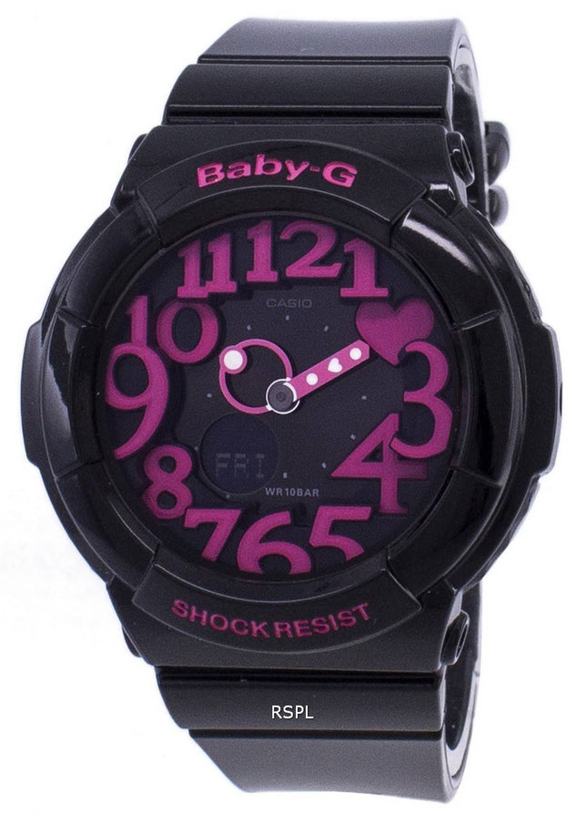 Casio Baby-G Neon Illuminator Analog-Digital BGA-130-1B kvinders ur