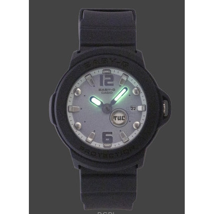 Casio Baby-G Plus analog harpiksrem lyseblå urskive quartz BGA-15K-2A 100M dameur med konvertibel holder