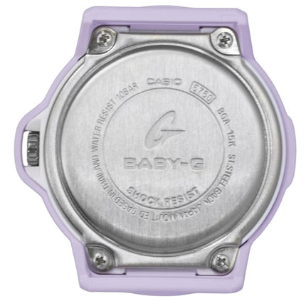 Casio Baby-G Plus analog harpiks lilla urskive quartz BGA-15K-6A 100M dameur med konvertibel holder