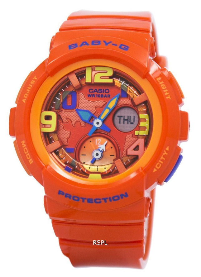 Casio Baby-G dobbelt Dial BGA-190-4B kvinders ur
