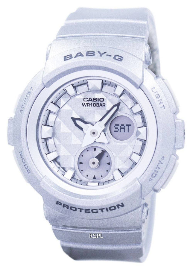 Casio Baby-G Shock resistente verden tid Analog Digital BGA-195-8A kvinders ur