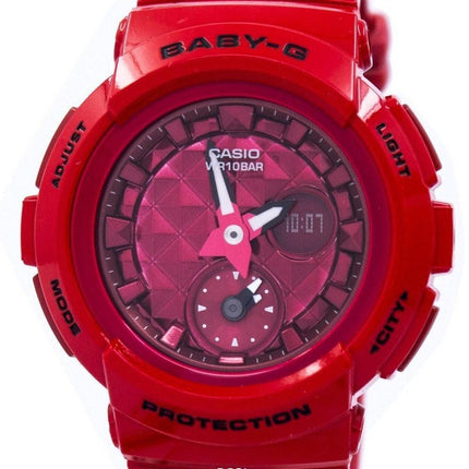 Casio Baby-G Shock resistente verden tid Analog Digital BGA-195M-4A kvinders ur