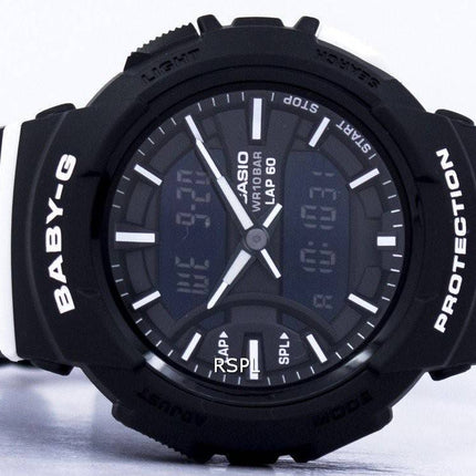 Casio Baby-G Shock resistente dobbelt tid Analog Digital BGA-240-1A1 kvinders ur