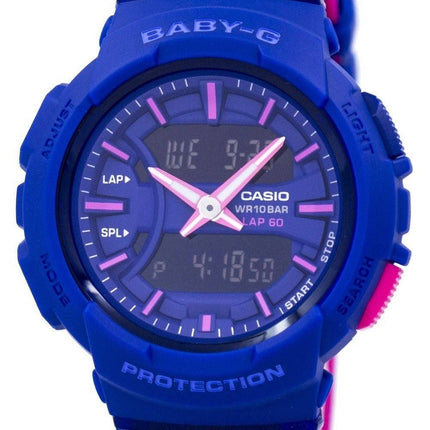 Casio Baby-G Shock resistente dobbelt tid Analog Digital BGA-240L-2A1 kvinders Watch