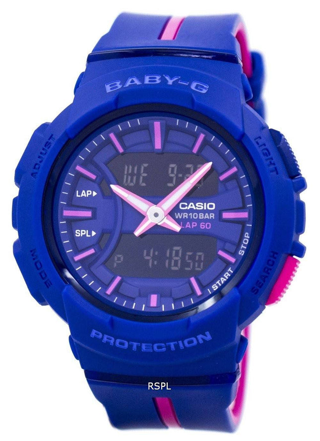 Casio Baby-G Shock resistente dobbelt tid Analog Digital BGA-240L-2A1 kvinders Watch