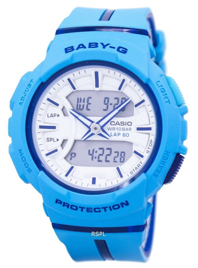 Casio Baby-G Shock resistente dobbelt tid Analog Digital BGA-240L-2A2 kvinders Watch