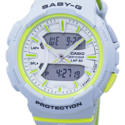 Casio Baby-G Shock resistente dobbelt tid Analog Digital BGA-240L-7A kvinders ur
