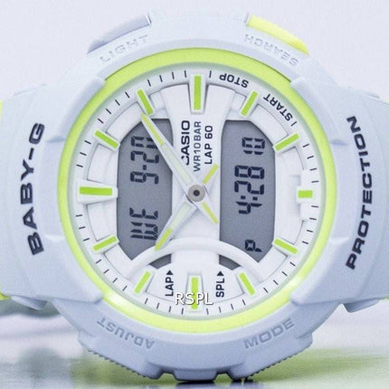 Casio Baby-G Shock resistente dobbelt tid Analog Digital BGA-240L-7A kvinders ur