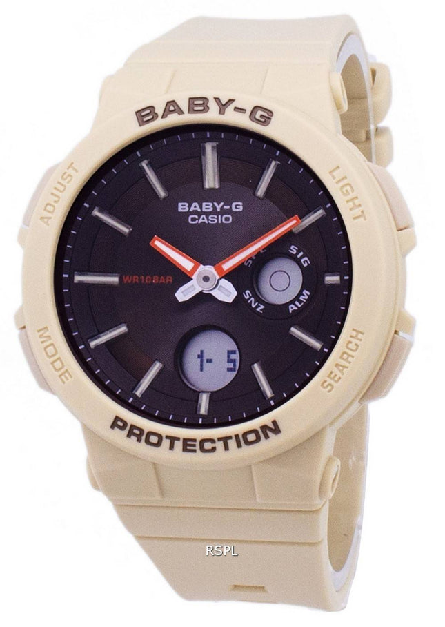 Casio Baby-G BGA-255-5A BGA255-5A Neon Illuminator Analog Digital kvinders ur