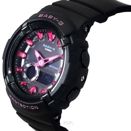 Casio Baby-G Analog Digital Resin Rem Black Dial Quartz BGA-280DN-1A 100M dameur