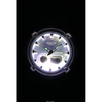 Casio Baby-G analog digital harpiksrem blå urskive kvarts BGA-280TD-2A 100M dameur