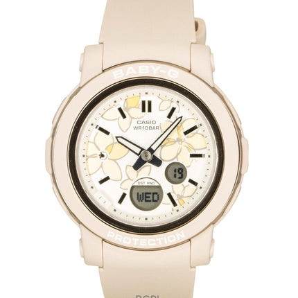 Casio Baby-G analog digital harpiksrem flerfarvet urskive kvarts BGA-290FL-4A 100M dameur