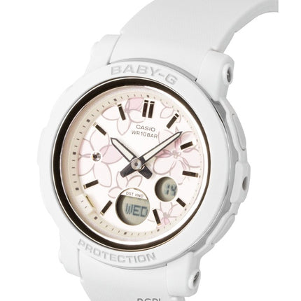 Casio Baby-G analog digital harpiksrem flerfarvet urskive kvarts BGA-290FL-7A 100M dameur