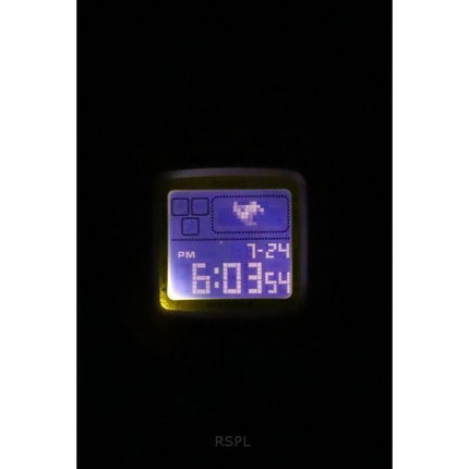 Casio Baby-G Plus Digital 30-års jubilæumsrem med hvid resin Quartz BGD-10K-7 100M dameur med speciel holder