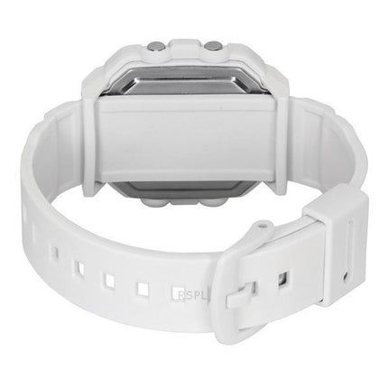 Casio Baby-G Plus Digital 30-års jubilæumsrem med hvid resin Quartz BGD-10K-7 100M dameur med speciel holder