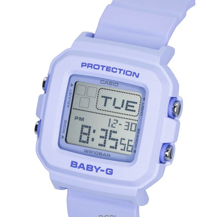 Casio Baby-G Plus digitalt harpiksrem quartz BGD-10KH-2B 100M dameur med speciel holder