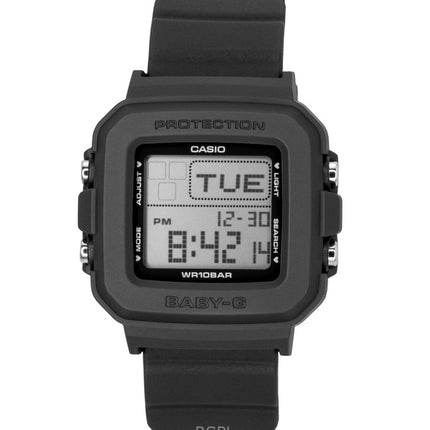 Casio Baby-G Plus digitalt harpiksrem quartz BGD-10KH-2C 100M dameur med speciel holder